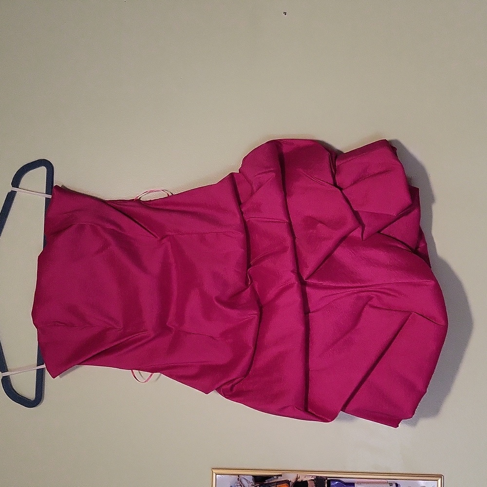 Fuchsia Strapless Small dress
